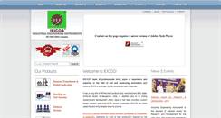 Desktop Screenshot of ieicos.com